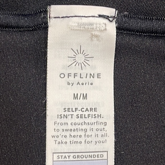 OFFLINE Real Me Flare High Rise Leggings Black Size Medium - Picture 8 of 9